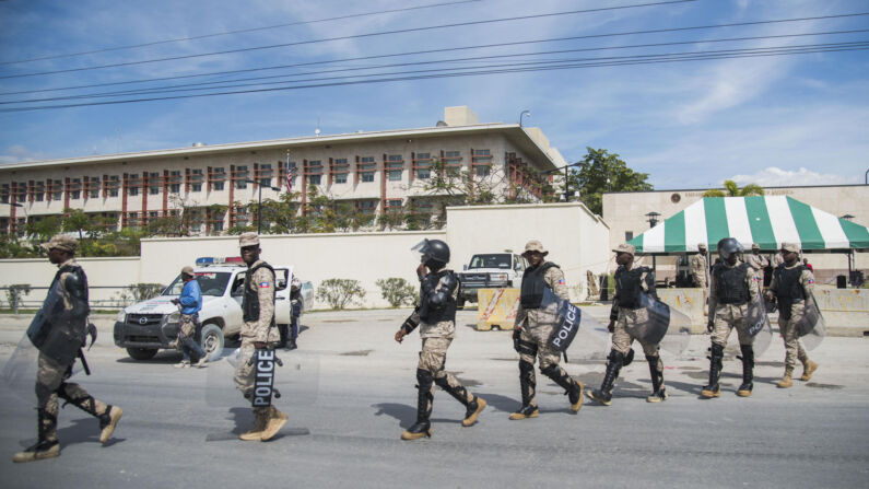 Foto de archivo de la embajada estadounidense en Puerto Príncipe, Haití. (EFE/JEAN MARC HERVE ABELARD)