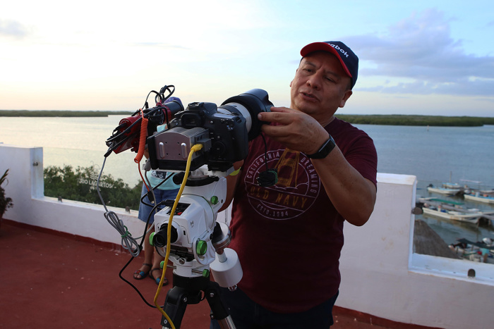 Aficionado mexicano a la astrofotografía llama la atención de la NASA desde el Caribe