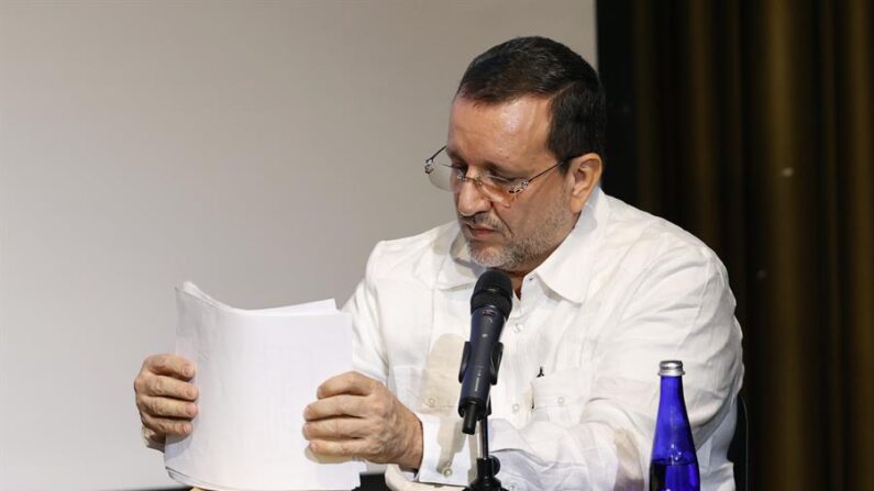 El exjefe paramilitar Carlos Mario Jiménez, alias 'Macaco', en una fotografía de archivo. EFE/Mauricio Dueñas Castañeda