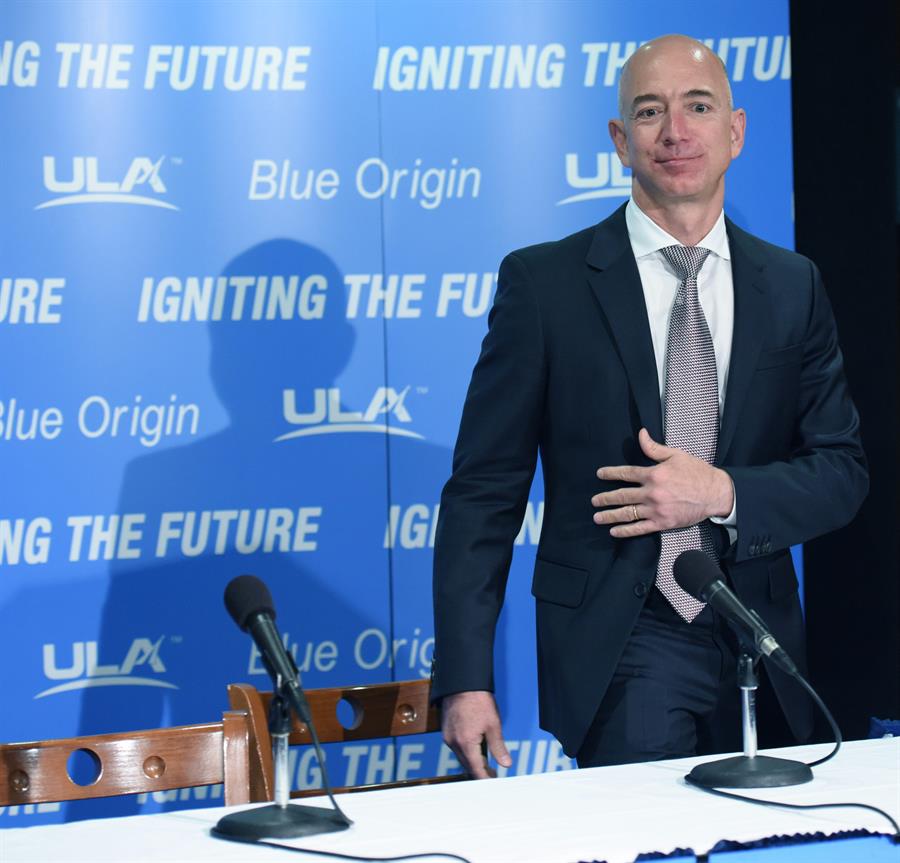 Dimite el director ejecutivo de Blue Origin, la empresa aeroespacial de Jeff Bezos
