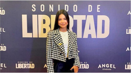 EXCLUSIVA: Cristal Aparicio, niña que protagonizó “Sonido de Libertad” habla tras estreno en Latinoamérica