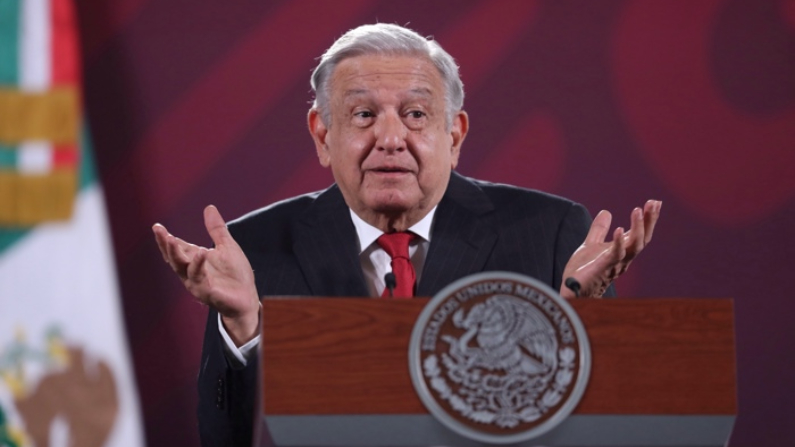 Imagen de archivo del presidente de México, Andrés Manuel López Obrador. (EFE/Sáshenka Gutiérrez)
