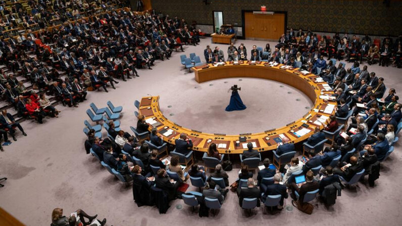 Vista del pleno del Consejo de Seguridad durante una sesión, en una fotografía de archivo. (EFE/Ángel Colmenares)