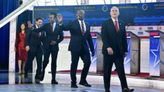 Los candidatos republicanos no logran imponerse en el debate sin Trump