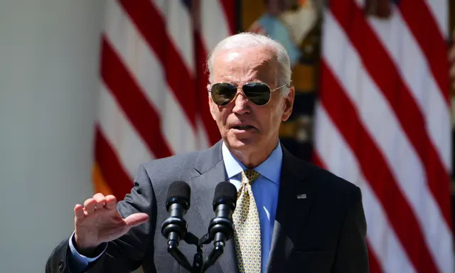 El presidente Joe Biden habla sobre el informe de empleo de agosto en el Jardín de las Rosas de la Casa Blanca, en Washington, el 1 de septiembre de 2023. (Madalina Vasiliu/The Epoch Times)