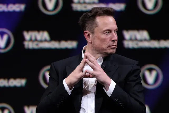 Elon Musk en París, Francia, el 16 de junio de 2023. (Joel Sagat/AFP vía Getty Images)