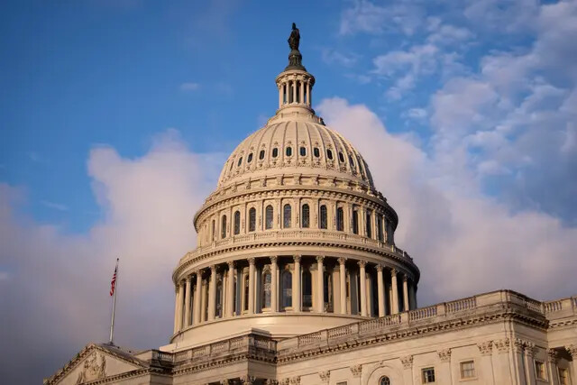 El Capitolio de EE.UU. se ve durante el amanecer, en Washington, el 31 de julio de 2023. (Madalina Vasiliu/The Epoch Times)
