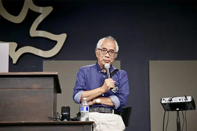 El 26 de agosto de 2023, Ching Cheong, un veterano periodista de Hong Kong residente en Estados Unidos, dio una conferencia en la bahía de San Francisco sobre "Cómo se infiltra el Partido Comunista". (Xue Mingzhu/The Epoch Times)