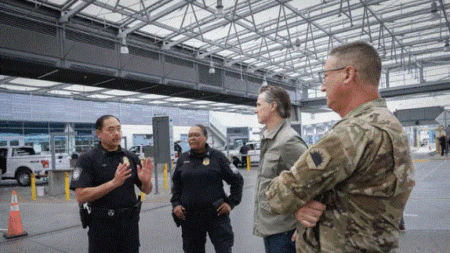 California envía más tropas de la Guardia Nacional a la frontera para frenar el tráfico de fentanilo