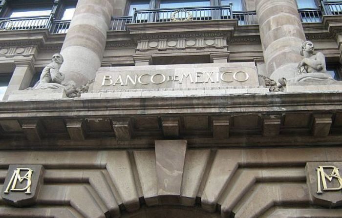 Detalle del edificio del Banco de México en Ciudad de México, México. (Joaquín Martínez/Flickr/CC BY 2.0 DEED)