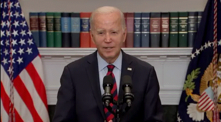 El president Joe Biden speaks at a press conference on Oct. 4, 2023. (White House/Screenshot via NTD)