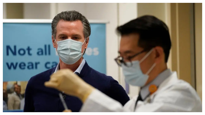 Centro Médico de Los Ángeles en Los Ángeles, California, el 14 de diciembre del 2020. (Jae C. Hong-Pool/Getty Images)