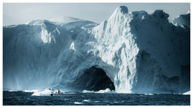 El río de hielo de Groenlandia