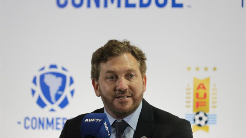 El presidente de la CONMEBOL, Alejandro Domínguez, en una fotografía de archivo. EFE/ Raúl Martínez