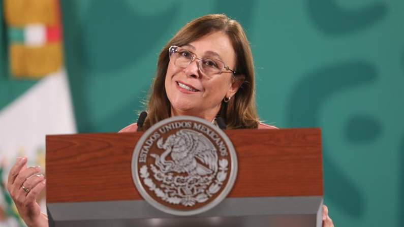 Imagen de archivo de la secretaria de Energía del Gobierno, Rocío Nahle. (EFE/Sáshenka Gutiérrez)
