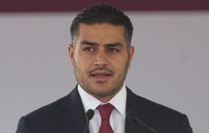 Fotografía de archivo del exsecretario de Seguridad Ciudadana, Omar García Harfuch. (EFE/Sasahenka Gutiérrez)