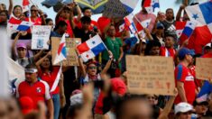 Paro nacional en Panamá en rechazo a contrato minero con firma canadiense