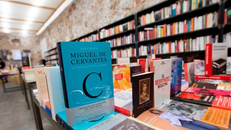 Una foto de archivo de la librería Calders en Barcelona el 14 de abril de 2016. (JOSEP LAGO/AFP via Getty Images)