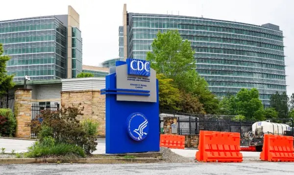 La sede de los Centros para el Control y la Prevención de Enfermedades (CDC) en Atlanta el 23 de abril del 2020. (Tami Chappell/AFP vía Getty Images)