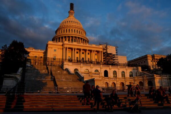 El edificio del Capitolio de EE.UU. en Washington el 30 de septiembre del 2023. (Anna Moneymaker/Getty Images)
