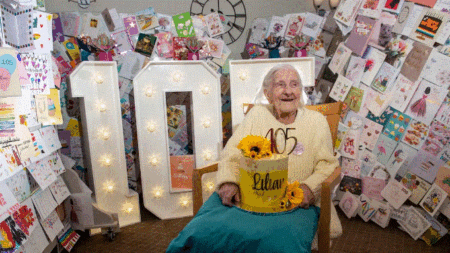 «Fue un shock encantador», dice viuda de 105 años al recibir más de 1000 tarjetas de cumpleaños de desconocidos