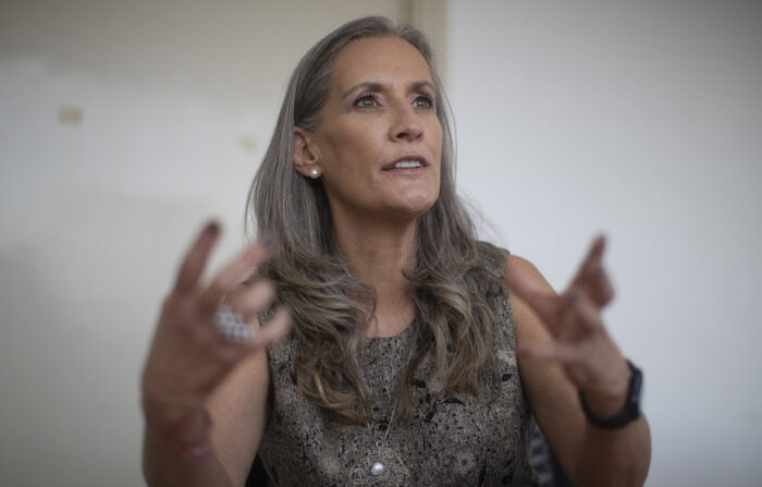 Fotografía de archivo de la presidenta de la Cámara Internacional de Comercio (ICC), María Fernanda Garza durante una entrevista con Efe en Ciudad de México. (EFE/ Isaac Esquivel)