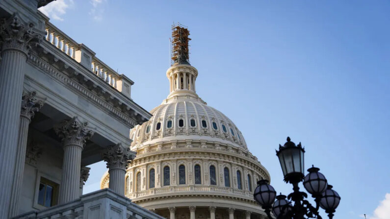 El edificio del Capitolio de EE.UU. en Washington el 3 de octubre de 2023. (Madalina Vasiliu/The Epoch Times)