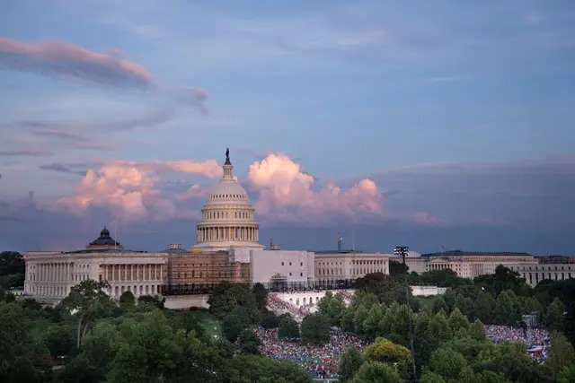 El edificio del Capitolio de EE. UU. en Washington el 4 de julio de 2023. (Madalina Vasiliu/The Epoch Times)
