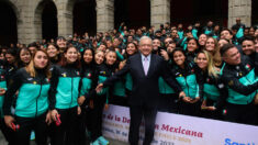 López Obrador celebra las 52 medallas de oro y el tercer lugar de México en los Juegos Panamericanos