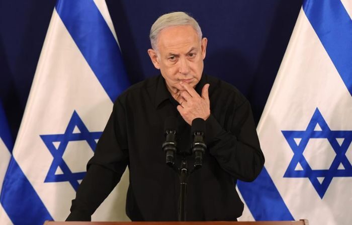 El primer ministro israelí, Benjamín Netanyahu, en una fotografía de archivo. (EFE/Abir Sultan/Pool)