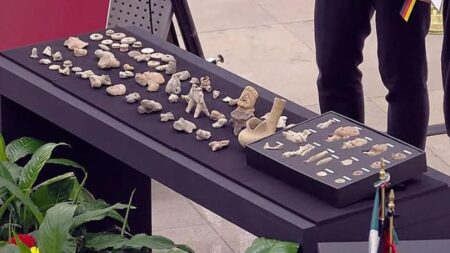 Alemania restituye a México 75 piezas arqueológicas de la cultura huasteca