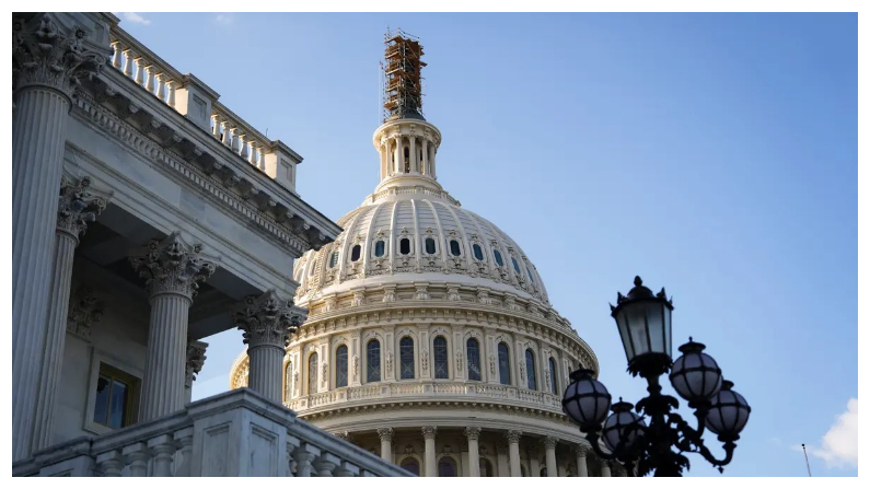 El edificio del Capitolio estadounidense en Washington el 3 de octubre del 2023. (Madalina Vasiliu/The Epoch Times)