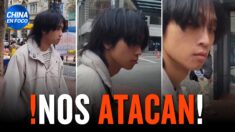 Uno de nuestros periodistas es golpeado durante la APEC por filmar a un agresor chino