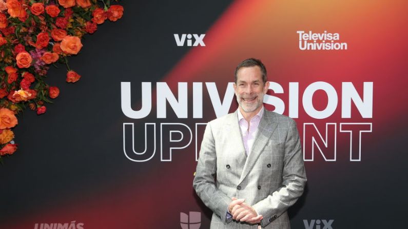 Wade Davis, director ejecutivo de TelevisaUnivision Inc. asiste a 2022 Univision Upfront en River Pavillion en el Jacob Javitz Center el 17 de mayo de 2022 en la ciudad de Nueva York. (Rob Kim/Getty Images)