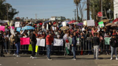 Habitantes de Tijuana protestan por poca atención de López Obrador a sus problemáticas