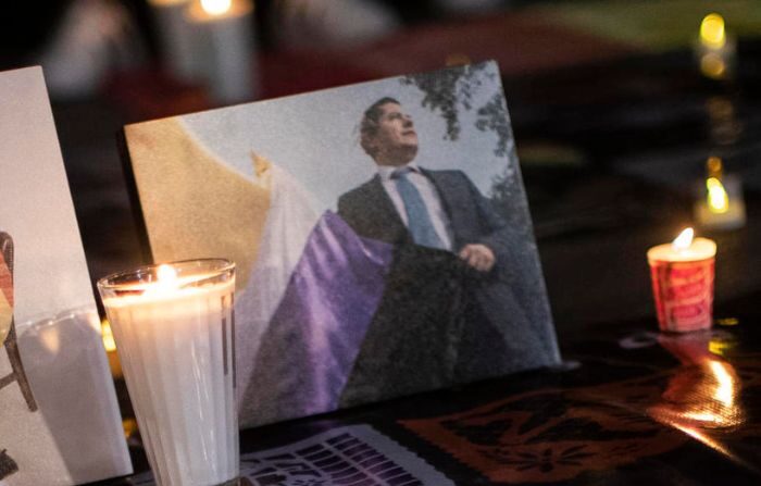 Jesús Ociel Baena Saucedo magistrado del Tribunal Electoral de Aguascalientes fue encontrado sin vida el 13 de noviembre de 2023. (EFE/Isaac Esquivel)