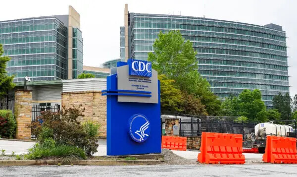 La sede de los Centros para el Control y la Prevención de Enfermedades (CDC) en Atlanta, el 23 de abril de 2020. (Tami Chappell/AFP vía Getty Images)