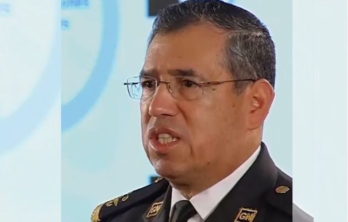 Subsecretario de Seguridad Pública de la Secretaría de Seguridad y Protección Ciudadana (SSPC), Luis Rodríguez Bucio.(NotimexTV / CC BY 3.0 DEED)