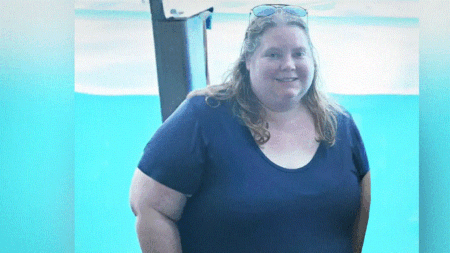 «Vale la pena», dice mujer de 150 kilos que perdió 90: lo atribuye a caminar y comer poco carbohidrato