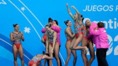 México consigue la medalla de oro panamericana en la natación artística por equipos