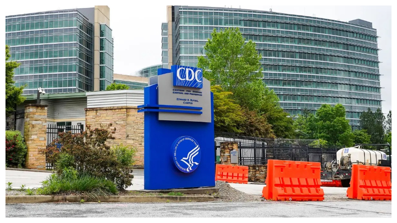 La sede de los Centros para el Control y la Prevención de Enfermedades (CDC) en Atlanta, el 23 de abril del 2020. (Tami Chappell/AFP vía Getty Images)