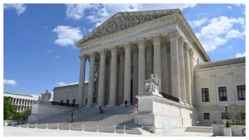 Corte Suprema de EE. UU. en Washington D.C. el 23 de abril de 2023 (Daniel Slim/AFP via Getty Images)