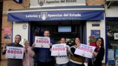 El número 88008, premiado con el Gordo de la lotería de Navidad en España