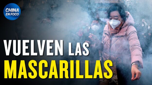 Vuelven las mascarillas obligatorias a China: Infección se propaga más rápido y fuerte