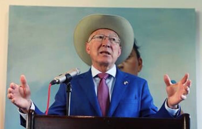 Una foto de archivo del embajador de Estados Unidos en México, Ken Salazar. (EFE/Sáshenka Gutiérrez)