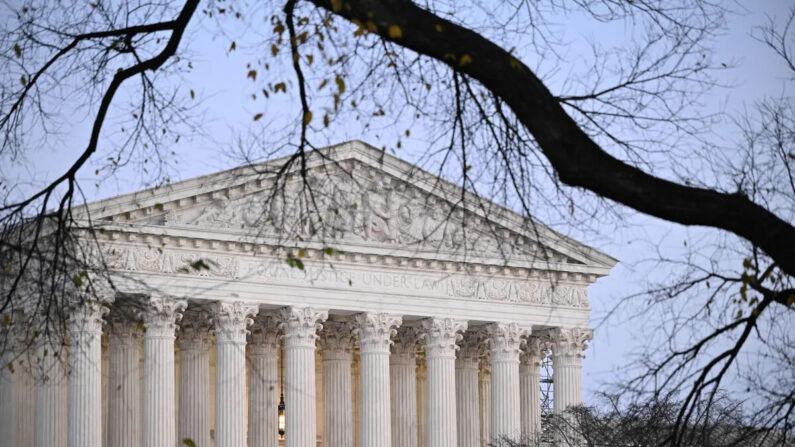 La Corte Suprema de EE.UU. en Washington, el 13 de noviembre de 2023. (Mandel Ngan/AFP vía Getty Images)