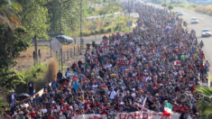 Caravana de más de 10,000 migrantes ilegales partió de Tapachula, Chiapas, hacia EE. UU.