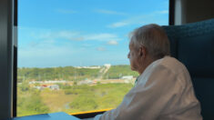 El Tren Maya llega a Cancún desde Campeche tras más de seis horas de viaje inaugural