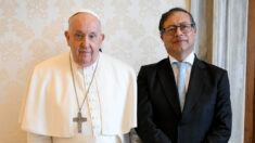 Gustavo Petro se reúne con el papa Francisco en el Vaticano