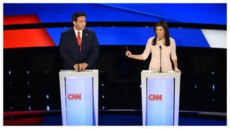 DeSantis y Haley se enfrentan en debate previo al caucus de Iowa sobre su historial como líderes y legisladores